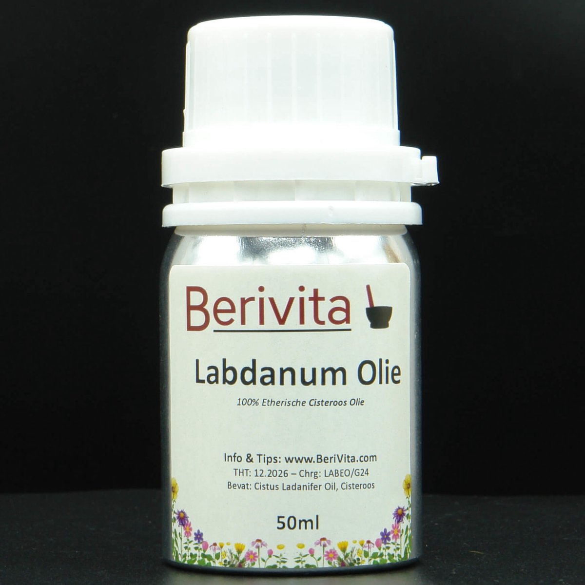 Goedkoopste Labdanum Olie 50ml - 100 Etherische Olie van Cisteroos - Cistus Ladanifer, Zonneroos Olie