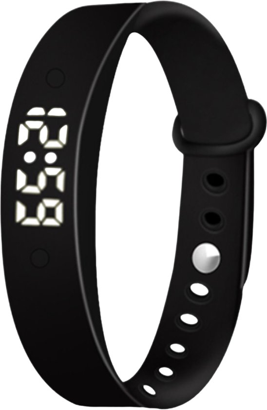 U15 Plashorloge Medicijnhorloge 15 Alarmfuncties Kind Volwassen Zwart bol