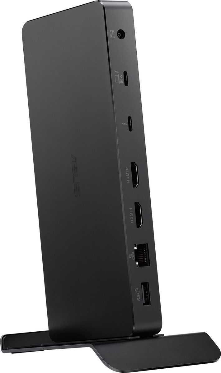 ASUS Triple 4K DC500 - Laptop-dockingstation - Thunderbolt 4 - Bedraad - Zwart