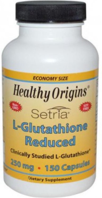 healthy origins setria l glutathione reduced 500 mg 150 capsules Setria L-Glutathione Reduced 500 mg (60 Capsules) - Healthy Origins
