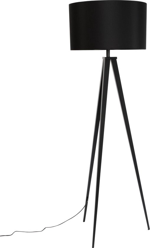 Zuiver Tripod Vloerlamp - Zwart