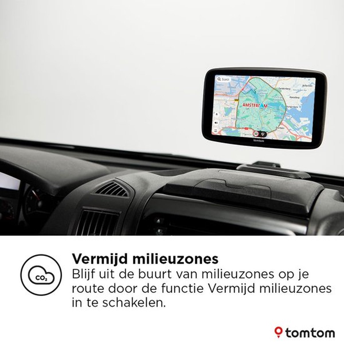 TomTom Go Exclusive - Camper Caravan - Premium Pack - 7 Inch - Navigatie World Maps thumbnail 4