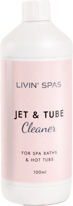 Foto: Livin jet tube cleaner whirlpool krachtige reiniger voor spa leidingen jacuzzi onderhoud jacuzzi onderhoudsproducten whirlpool reiniger jacuzzi producten gebruiksvriendelijk zeer snel effect 1l