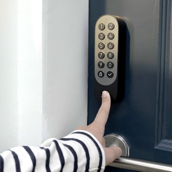 Aqara Smart Lock U200 Kit - Zwart - Slim Deurslot - Vingerafdruk & Pincode - Apple Home Key - Bluetooth & Matter