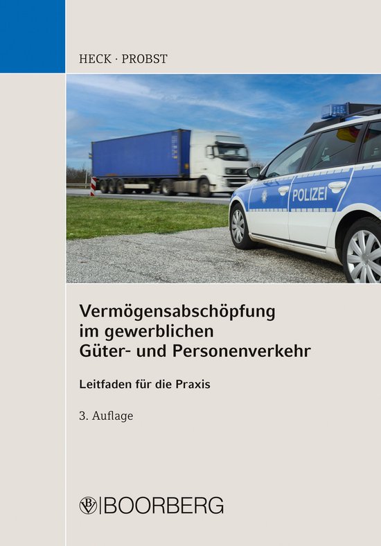 Vermögensabschöpfung im gewerblichen Güter- und Personenv ... - cover