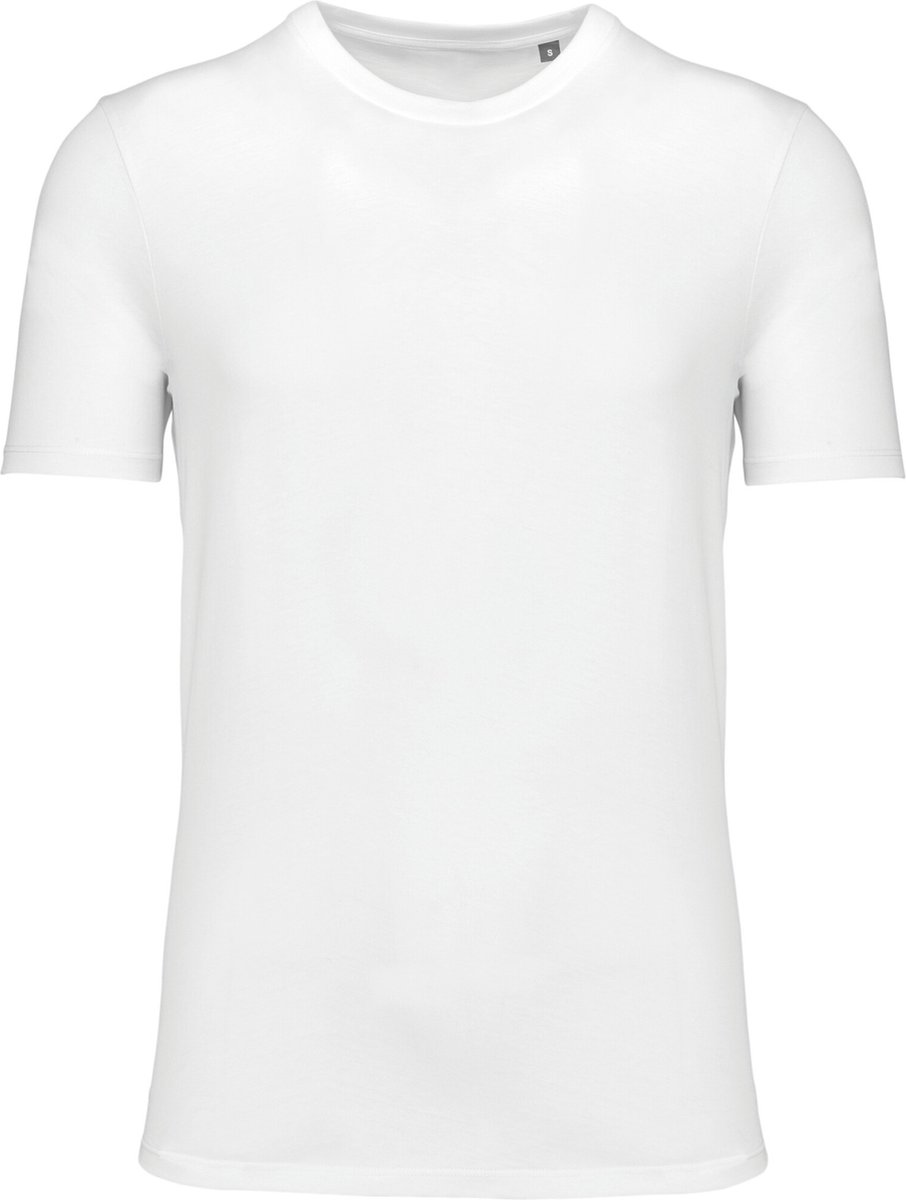 Kariban T-shirt ronde hals met korte mouwen uniseks K3036 - White - XL