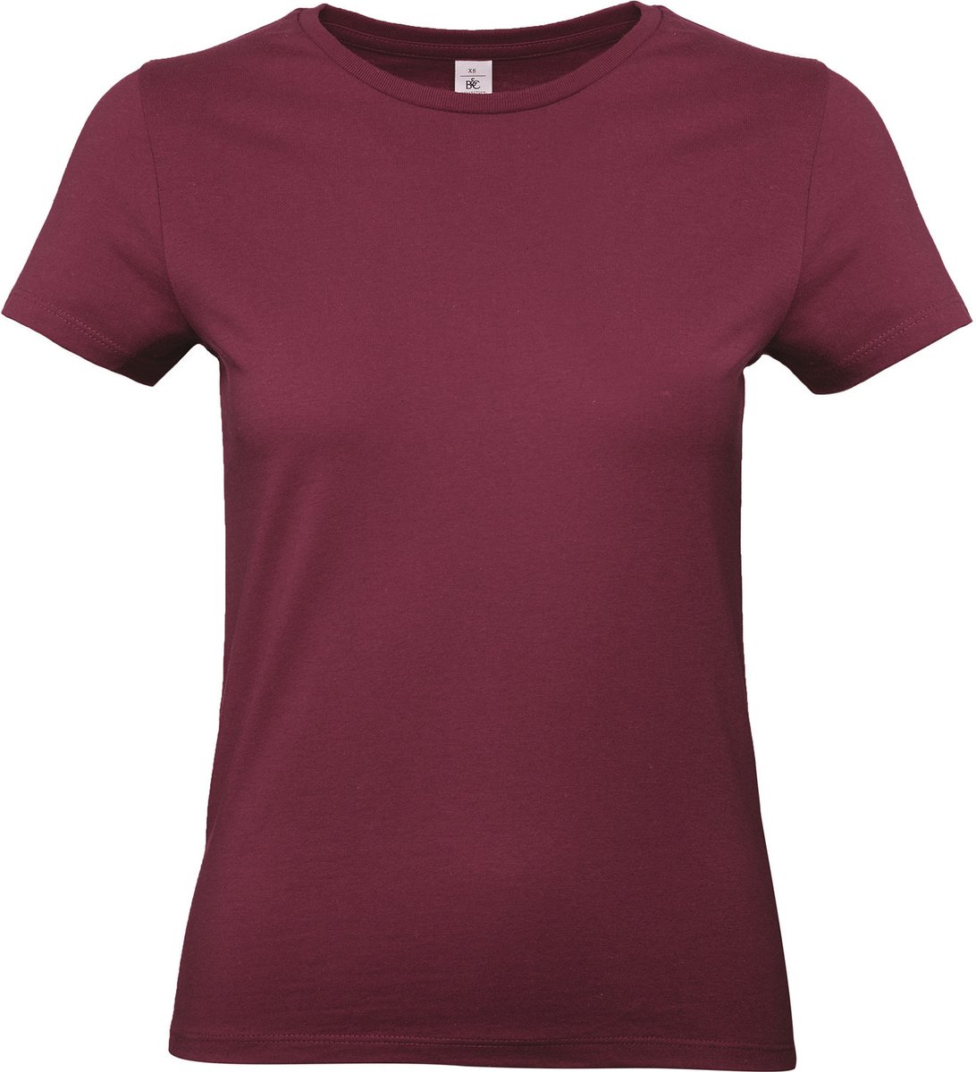 B&C BE INSPIRED - Women´s T-Shirt #E190 - Burgundy - L