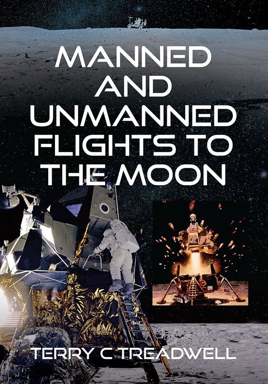 Manned and Unmanned Flights to the Moon - cover