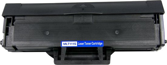 Foto: Zwart toner cartridge geschikt voor mlt d111s d111l compatibel met samsung xpress m2020w m2022 m2022w sl m2026 sl m2026w en sl m2070