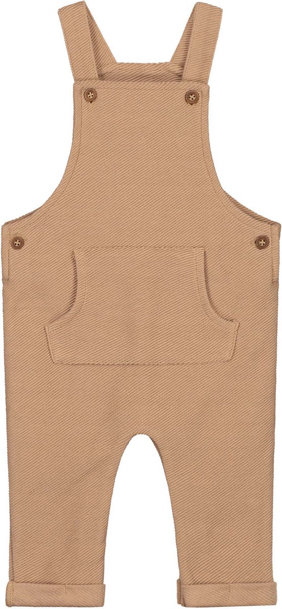 Prenatal baby tuinbroek Jongens Dark Sand Brown Maat 56 bol