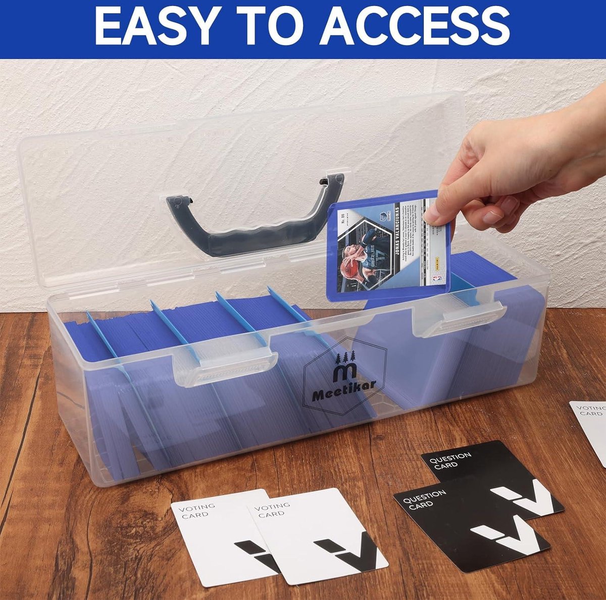 Verzamelkaartenbox Voor Toploaders - Aluminium Deck Box 540 Kaarten - Waterdicht