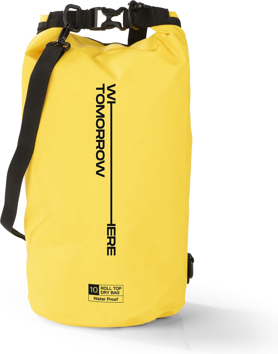 Where Tomorrow PVC dry bag Style 02 10L geel