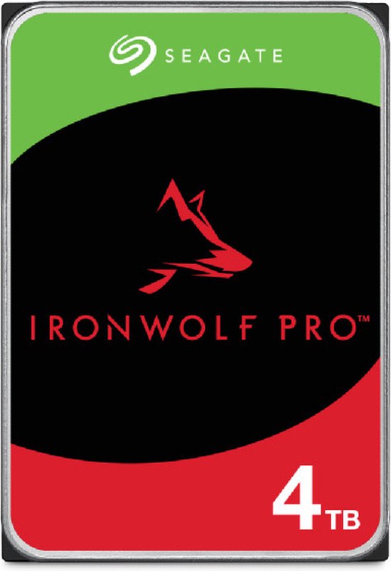 Seagate IronWolf Pro 4 TB Harde schijf (3.5 inch) SATA III ST4000NT001 Bulk