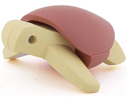 Halftoys Diorama - Green Turtle - Magnetisch speelgoed - Schildpad