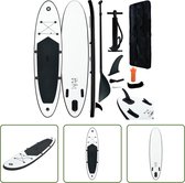 Bol.com The Living Store Stand Up Paddleboard - 300 x 72 x 10 cm - Hogedruk ventielen - Duurzame vinnen - Draagtas - Lek- en UV-... aanbieding