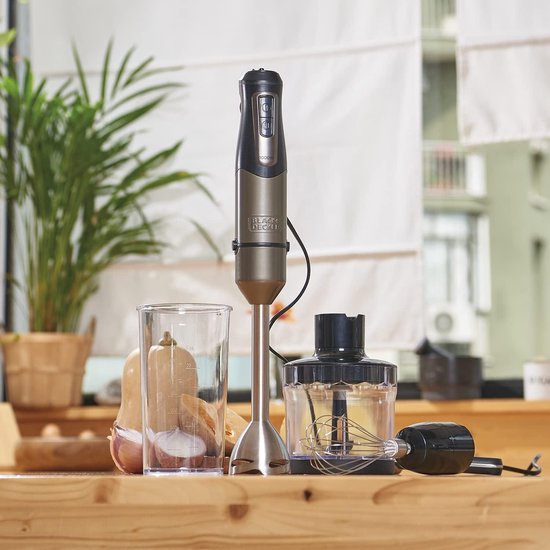 Handmixer 1000W 1.000 W Grijs - BXHBA1000E van Blaupunkt — afbeelding 2