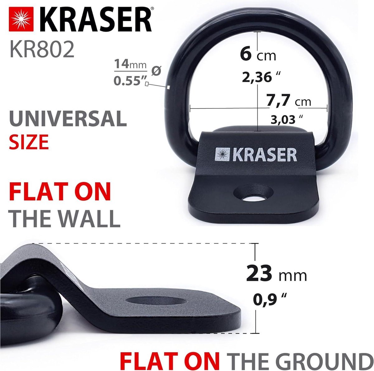ANCRAGE MURAL, ANCRAGE Au Sol, Ancrage Moto, Ancrage En Acier Avec Vis