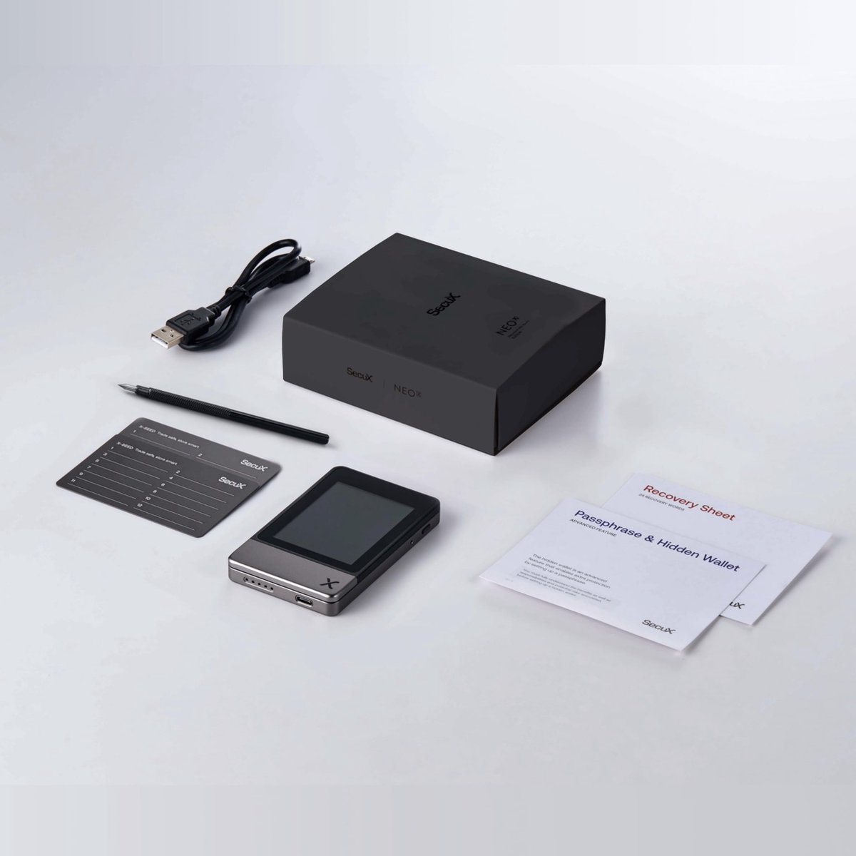 SecuX Neo Series - Neo-X - portefeuille matériel - Bluetooth - Mobile  uniquement... | bol