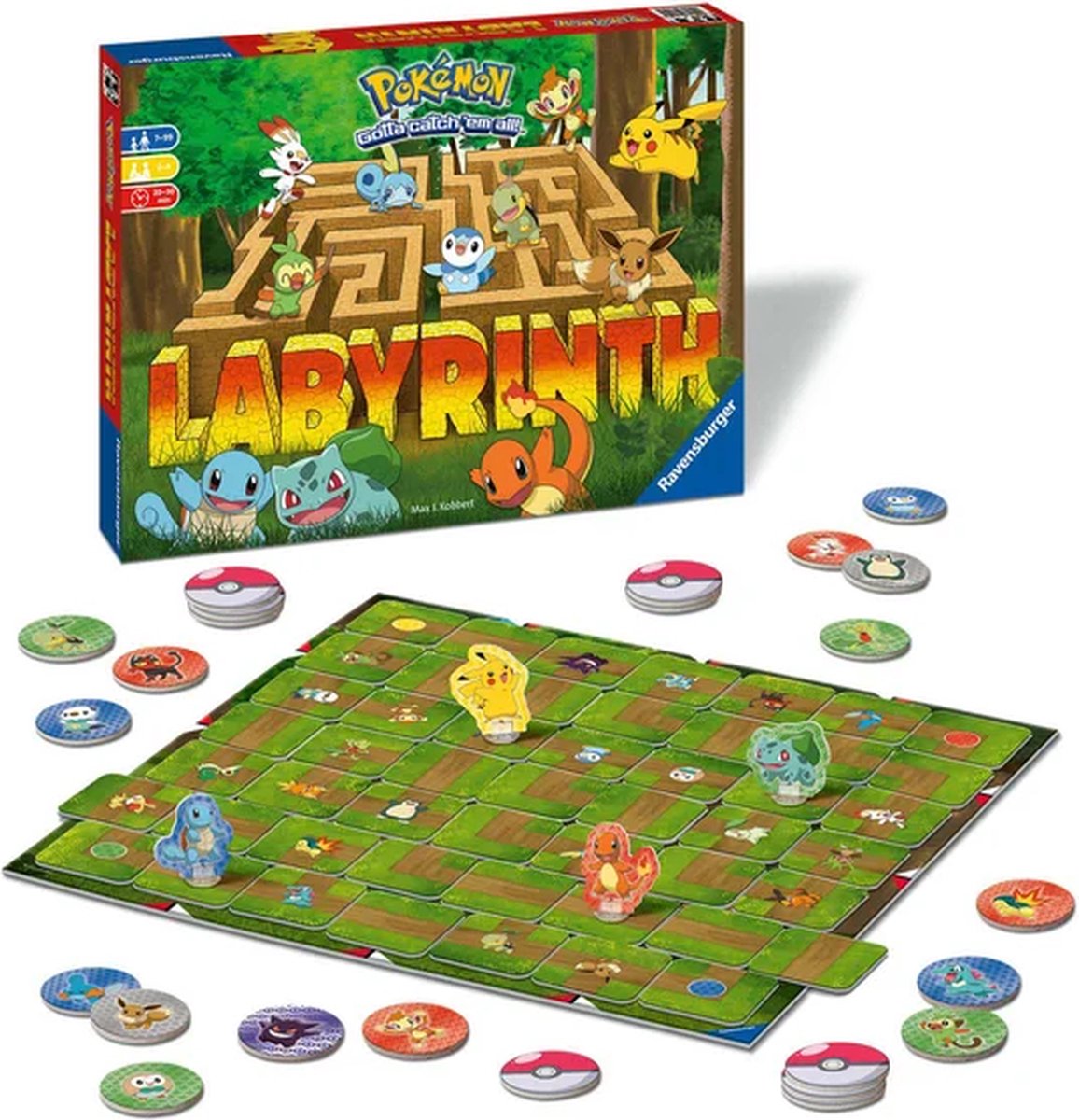 Ravensburger Pokemon Labyrinth - Bordspel — afbeelding 8