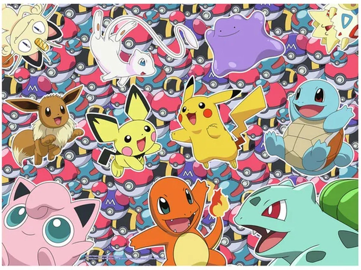 Ravensburger puzzel Pokemon - Legpuzzel - 100 XXL stukjes — afbeelding 4
