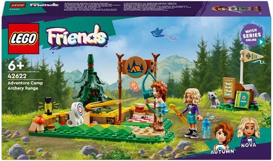 Terrain de tir à l'arc du camp d'aventure LEGO Friends 42622