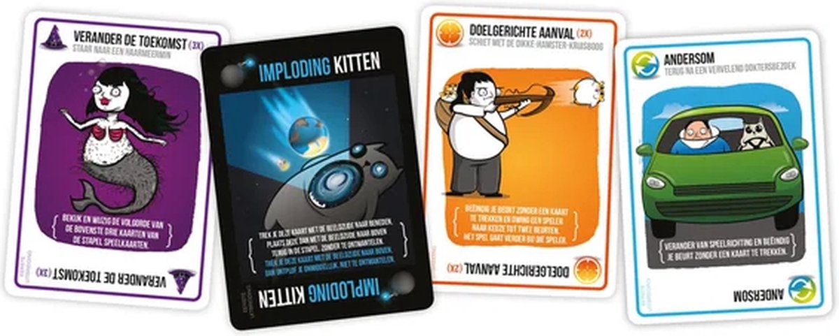 Exploding Kittens Imploding Kittens Uitbreiding - Nederlandstalig Kaartspel — afbeelding 8