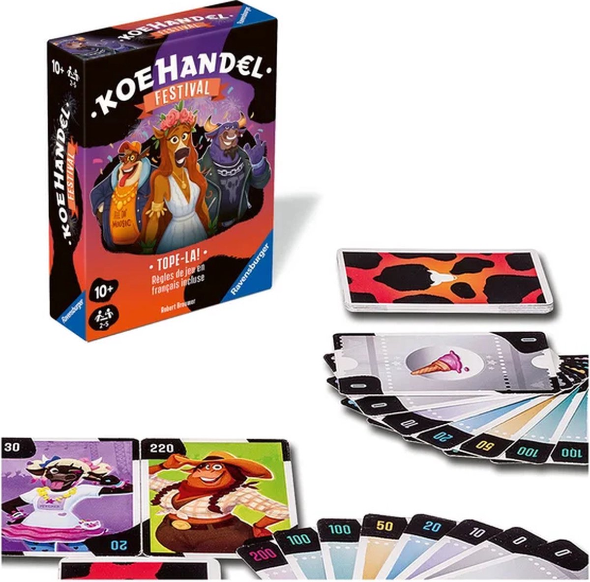 Ravensburger Koehandel Festival - Kaartspel | Snel en Tactisch Onderhandelingsspel — afbeelding 8