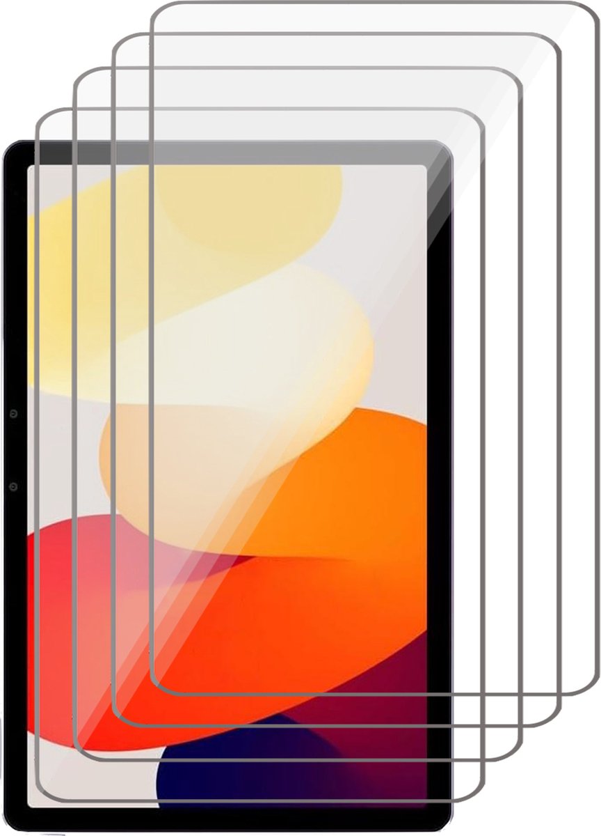 Screenprotector geschikt voor Xiaomi Pad SE - 4x Gehard Glas Screen Protector GlassGuard