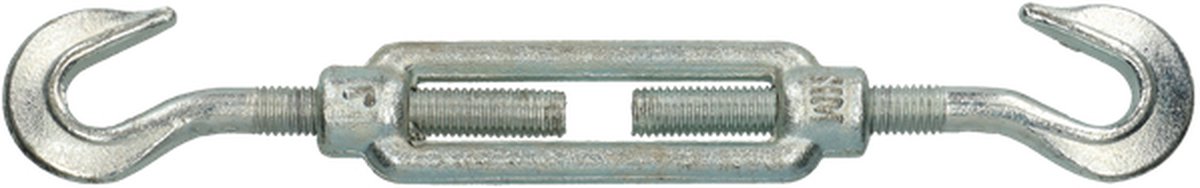 Spanwartel haak-haak DIN 1480 M16 Zn x 1 stuk