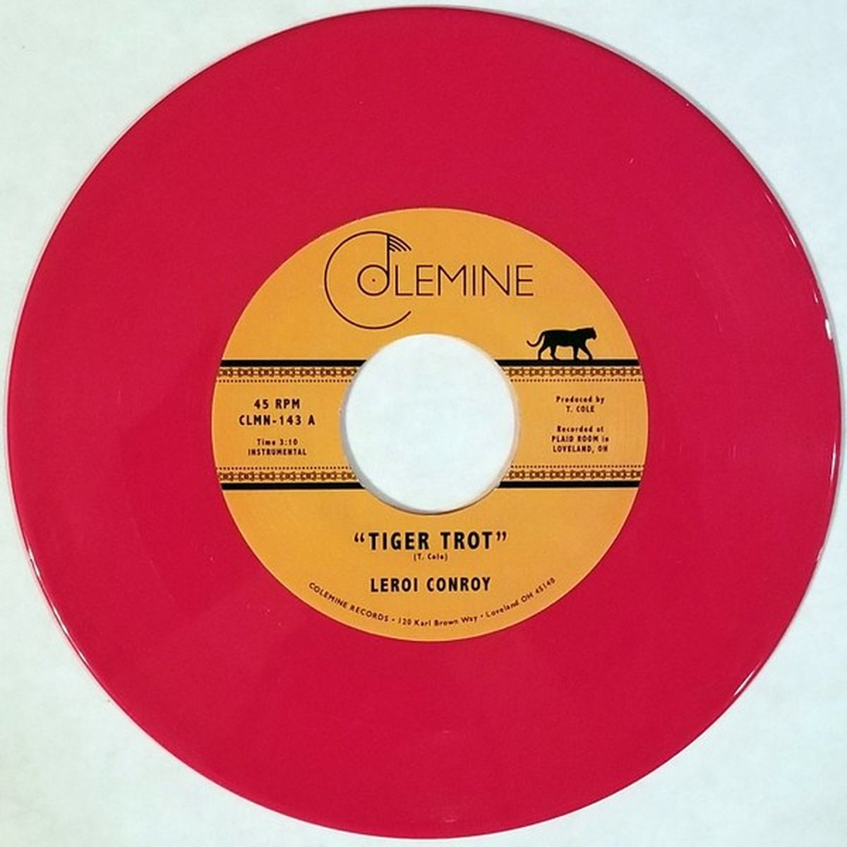 Leroi Conroy - Tiger Trot (7" Single) (Limited Edition) (Coloured Vinyl)