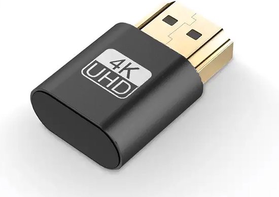 HDMI Dummy Plug - 4K Display Emulator voor Mining Rig en Server
