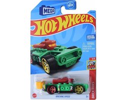 Hot Wheels Bricking Speed - Brick Rides 5/5 Green 128/250, 1:64 Scale Die-Cast Car - View #13