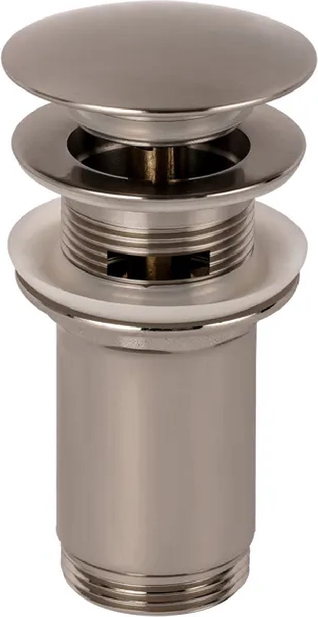 Allibert Bondi Click-Clack pop-up waste geborsteld RVS