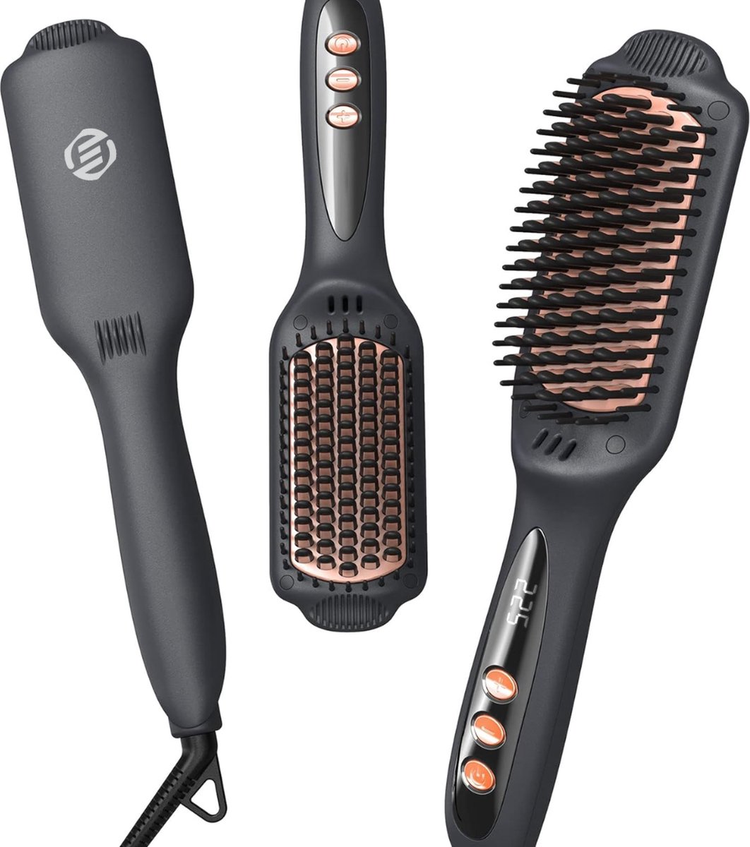 Equivera Baard Stijltang - Baard Styler - Baard Stijlborstel - Baard Stijler - Baardborstel - Baard Borstel - Must Have Voor Mannen
