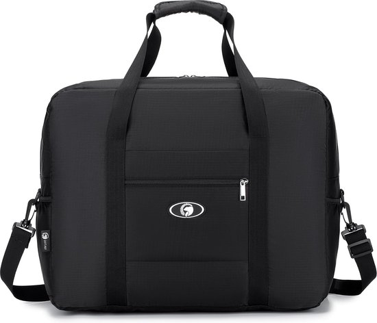 SPAHER 20L Reistas Handbagagetas 40x30x15 British Airways Sporttas Weekendertas Dames Heren Opvouwbare Reistas Handbagage Vliegtuig Travel Bag Lichtgewicht Fitnesstas Cabinetas met Opbergtassen