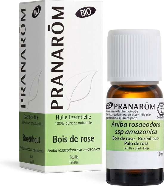 Foto: Pranarom rozenhout etherische olie bio 10 ml