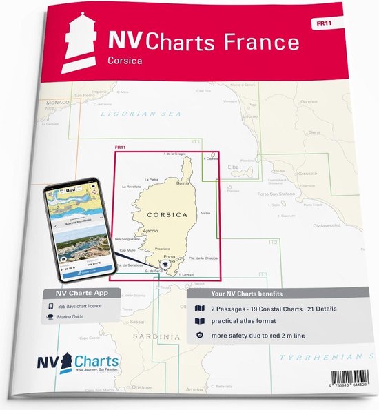 NV Atlas FR 11 France Corsica - cover
