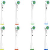 Bol.com 8x Tandenborstel opzetstukjes geschikt voor Oral B - EB60 Sensitive Clean Vervanging aanbieding