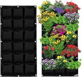 Verticale Tuin - 18 Vakken - Kweekzak - Moestuin - Hangende Plantenzak - Hangtuin - 18 Ruime Vakken - 100x50 cm - Hangende Plantenzak