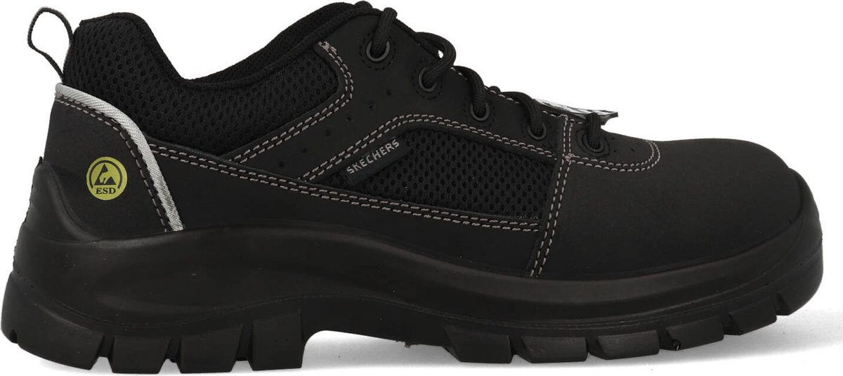 Skechers hoge heren werkschoenen S1 Zwart Uitneembare zool Maat 41 bol