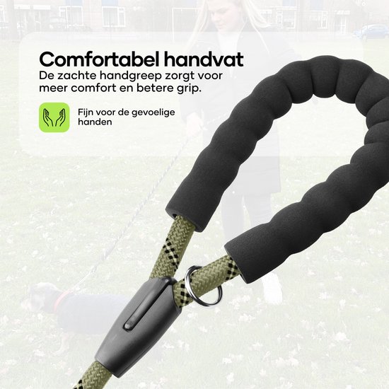 KCMultisupplies Laisse pour chien 3 mètres Vert armée