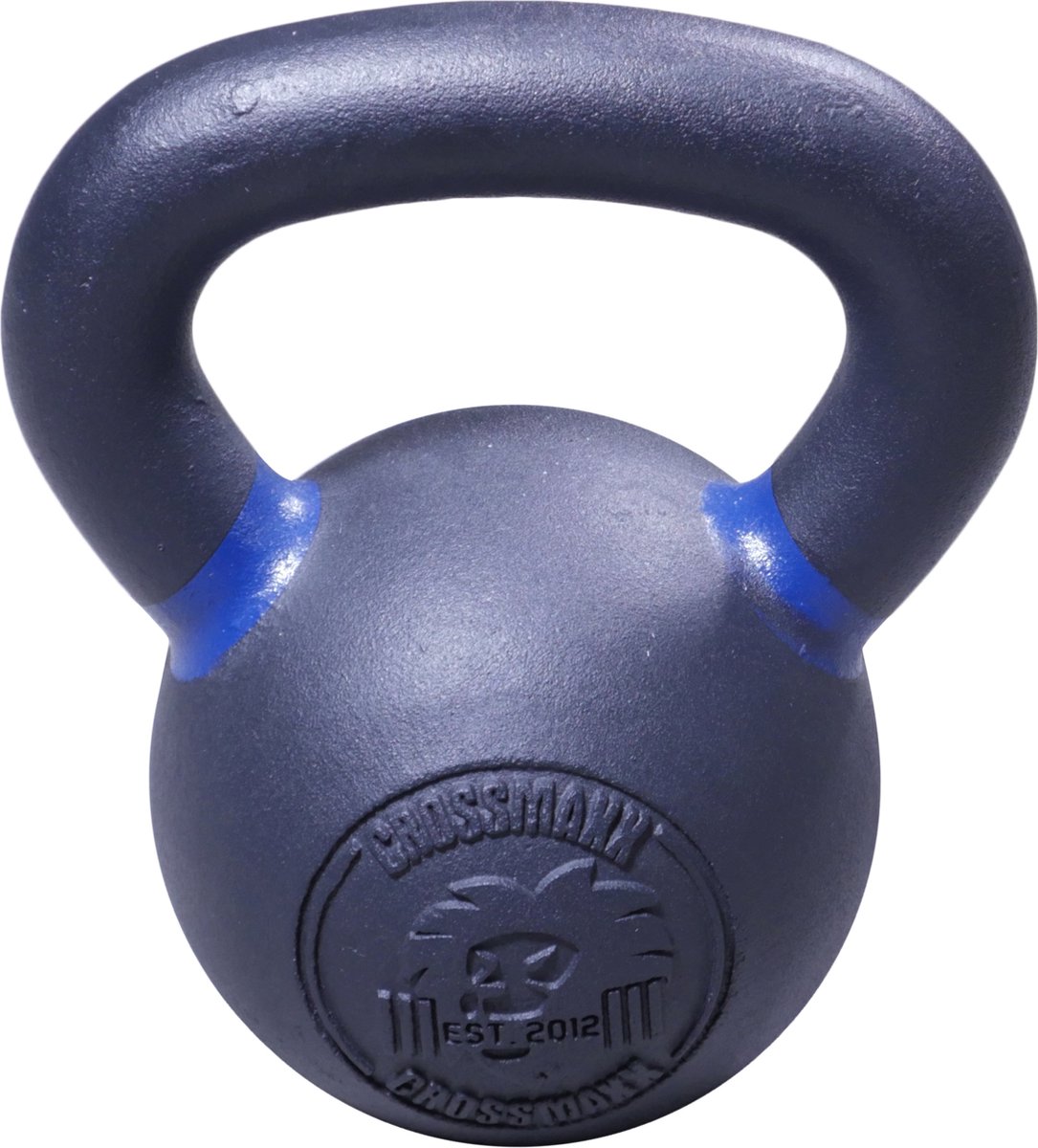 Lifemaxx Crossmaxx Kettlebell - Gietijzer met Poedercoating - Gewichten - 12 kg