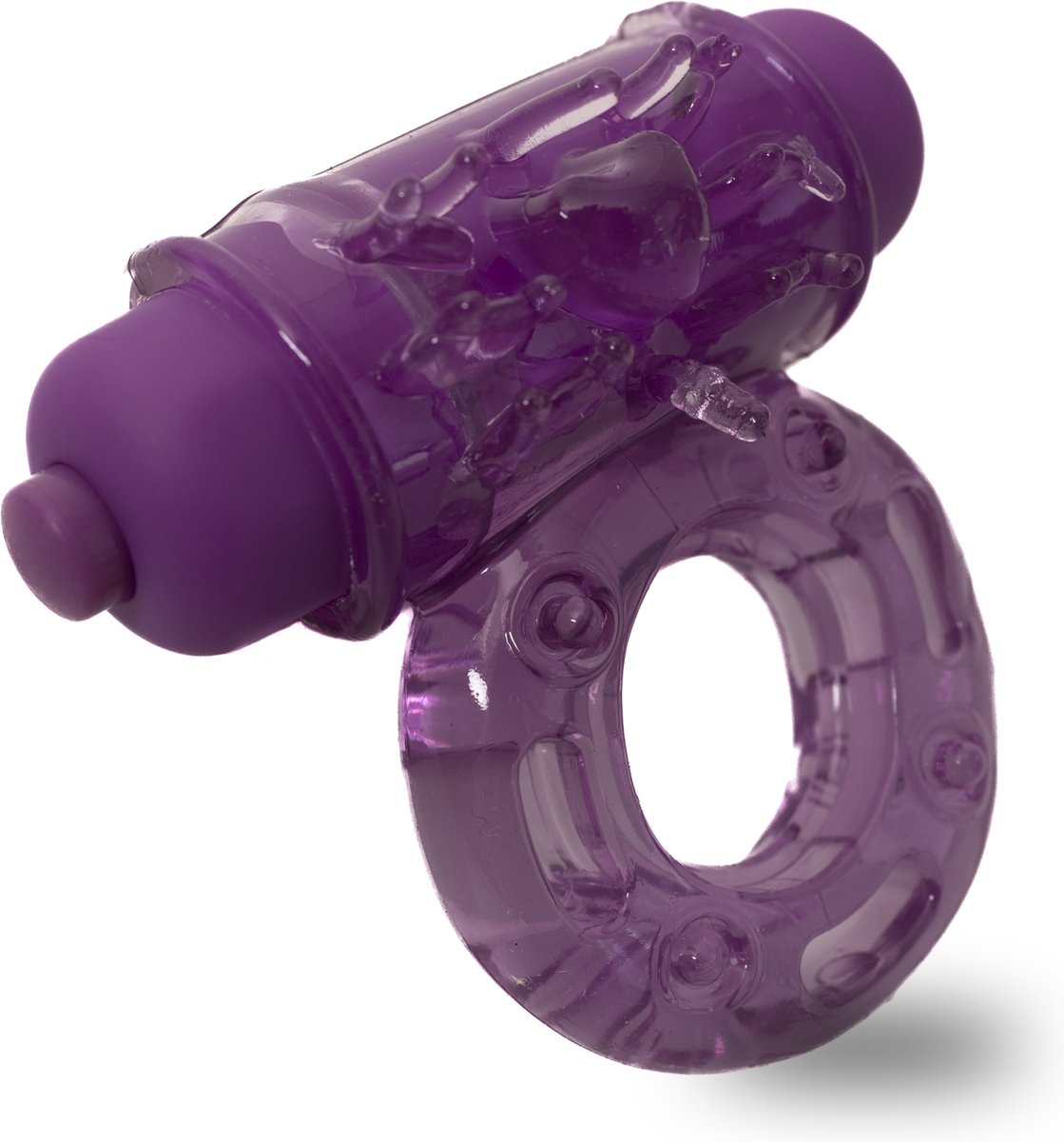 Goedkoopste Vibrerende Cockring - Vibrating - Bullet - Ring - Paars