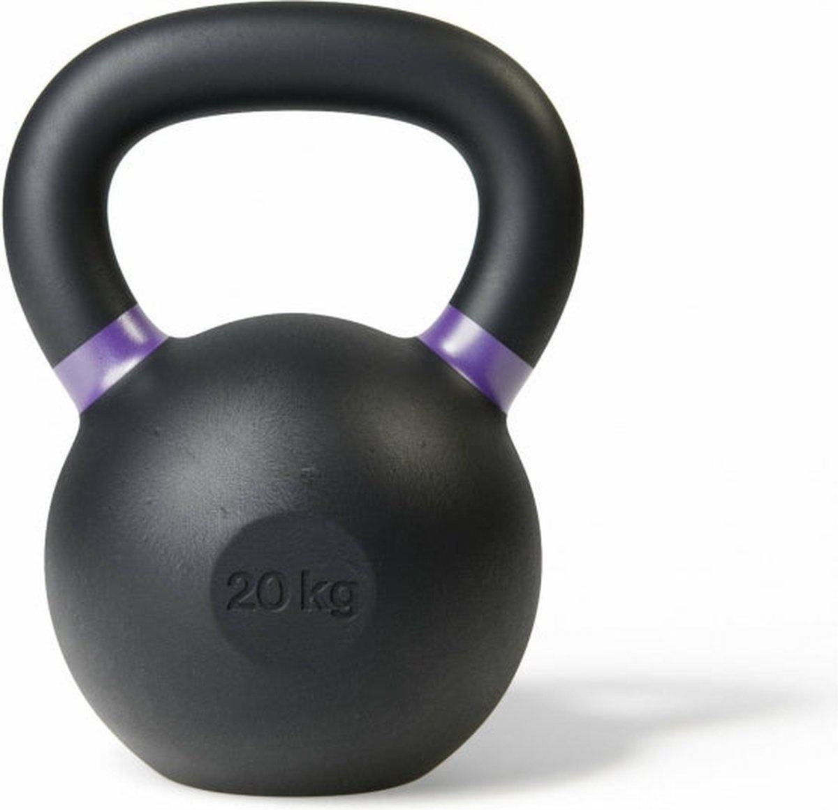 TRYM Kettlebell - Gietijzer - Zwart - 20 kg