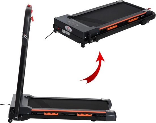Loopband- Inklapbaar - 1-12km/u - Wandelband - Walking Pad - Opvouwbare Loopband