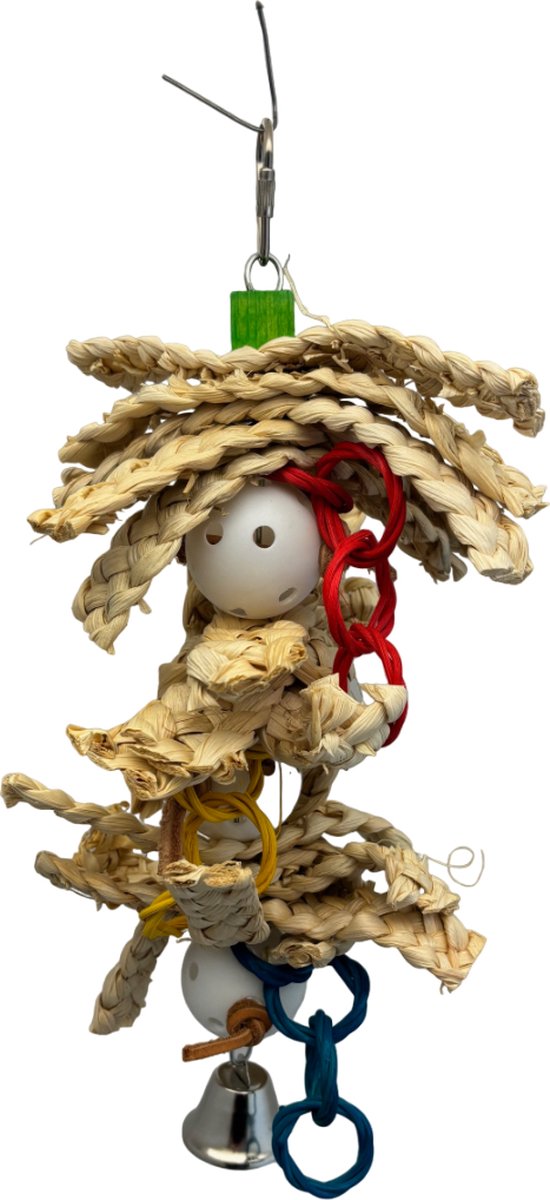 Papegaaienspeelgoed Frizzle Sizzle - Vogelspeelgoed - Parkietenspeelgoed -