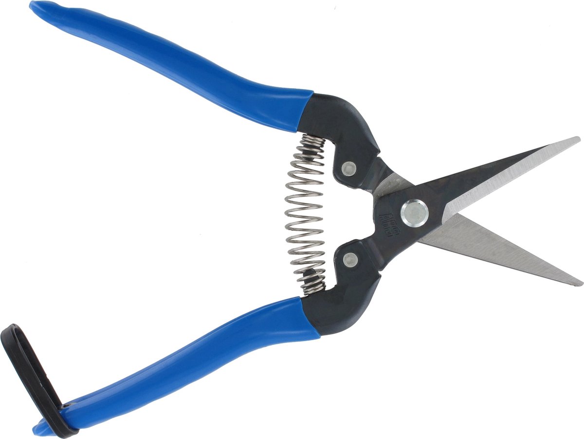 ARS Oogstschaar - Recht - Antislip Handgreep - 190 mm - Blauw - 300L-BL