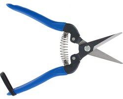 ARS Oogstschaar - Recht - Antislip Handgreep - 190 mm - Blauw - 300L-BL