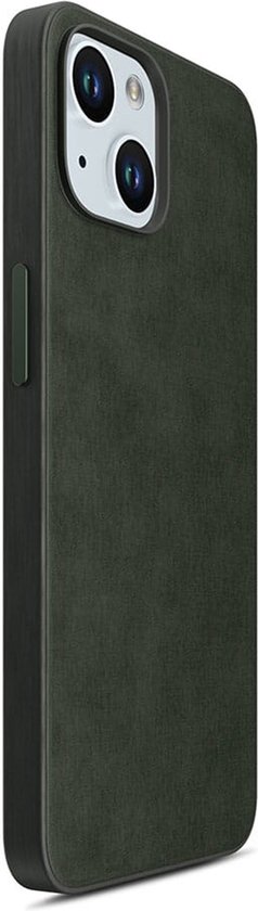 Coque de téléphone verte 3mk HARDY MagFabric pour Apple iPhone 15 Plus