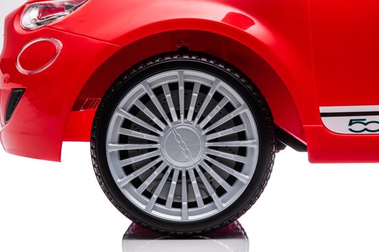 Eco Toys Rose Electrique Fiat 500 Voiture Enfant 705